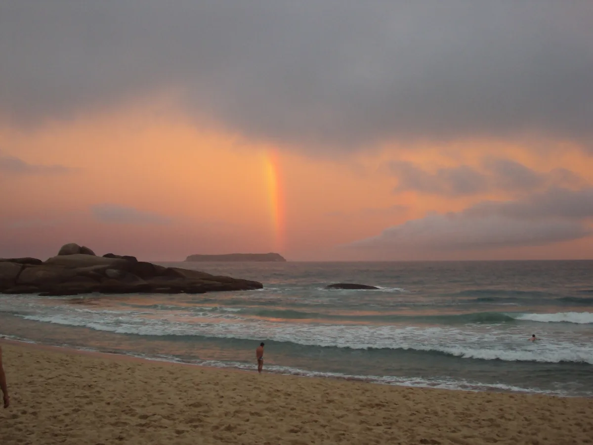 Plage de la Mole, Florianópolis, Brazilian Atlantic, Brésil — 6