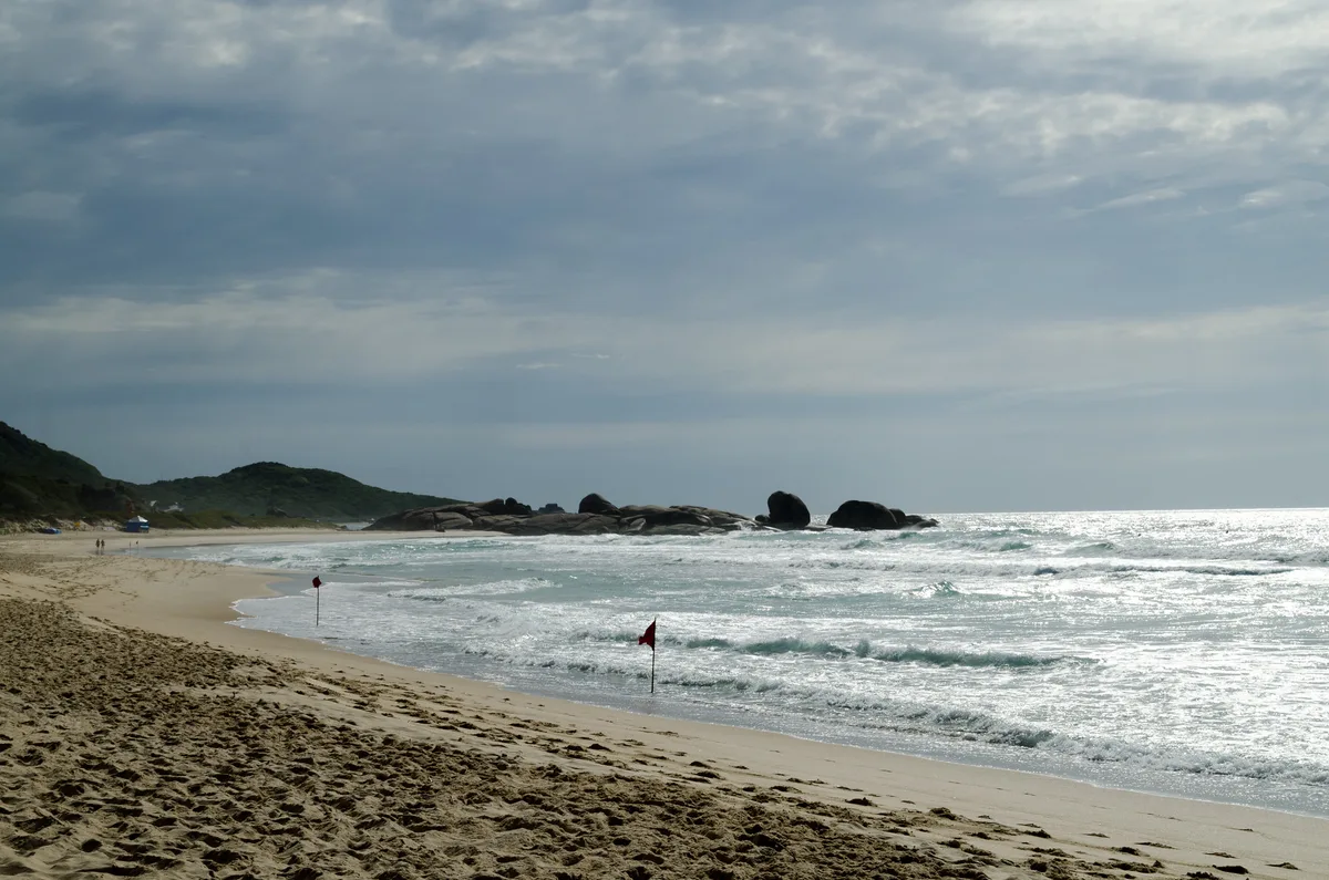 Plage de la Mole, Florianópolis, Brazilian Atlantic, Brésil — 5