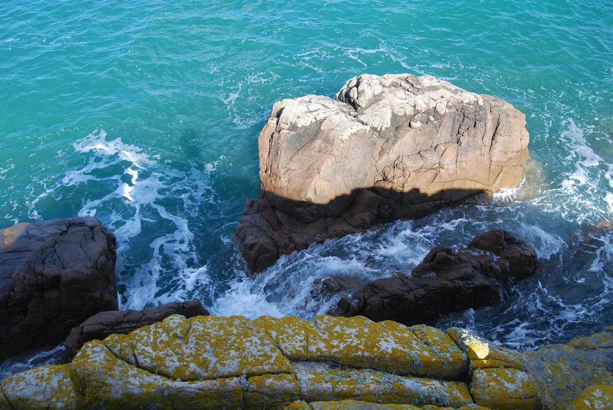 Playa de Pors Hir, Pleumeur-Bodou, Brittany, Francia — 2