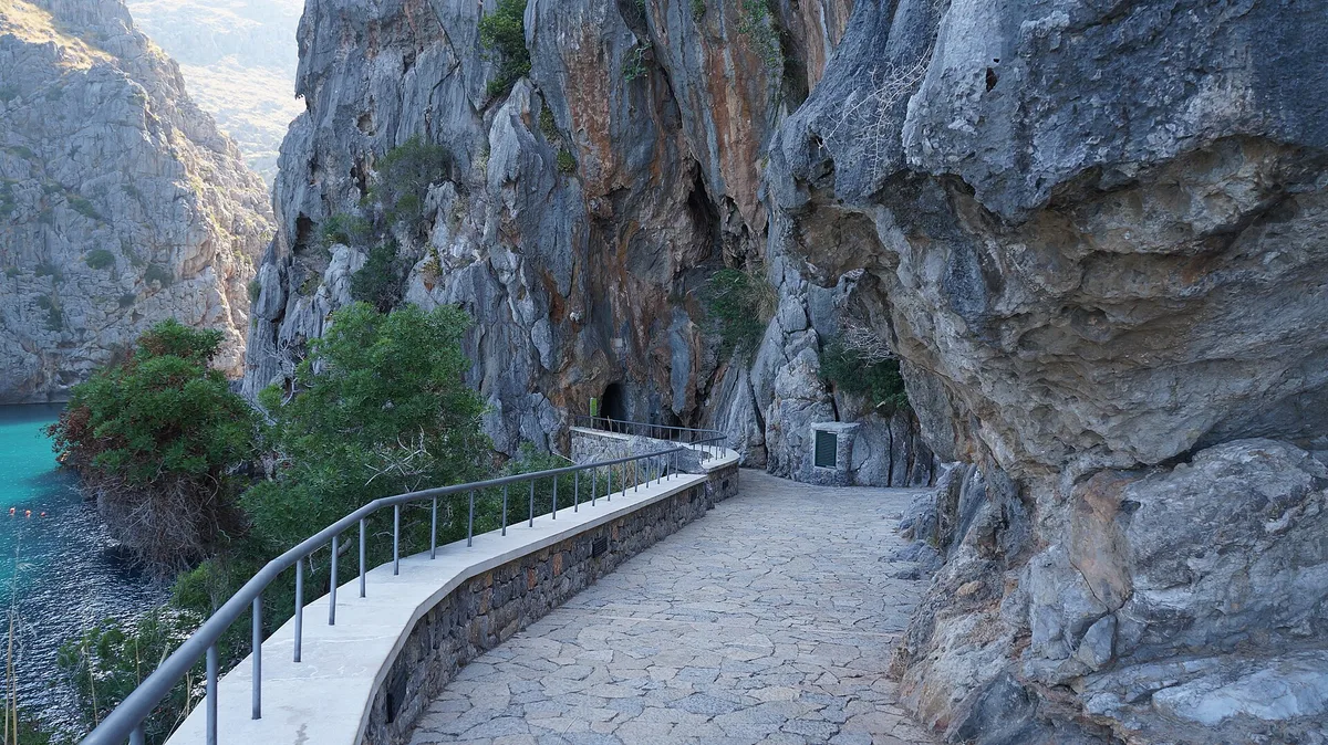 Sa Calobra Beach, Escorca, Balearic Islands, Spain — 2