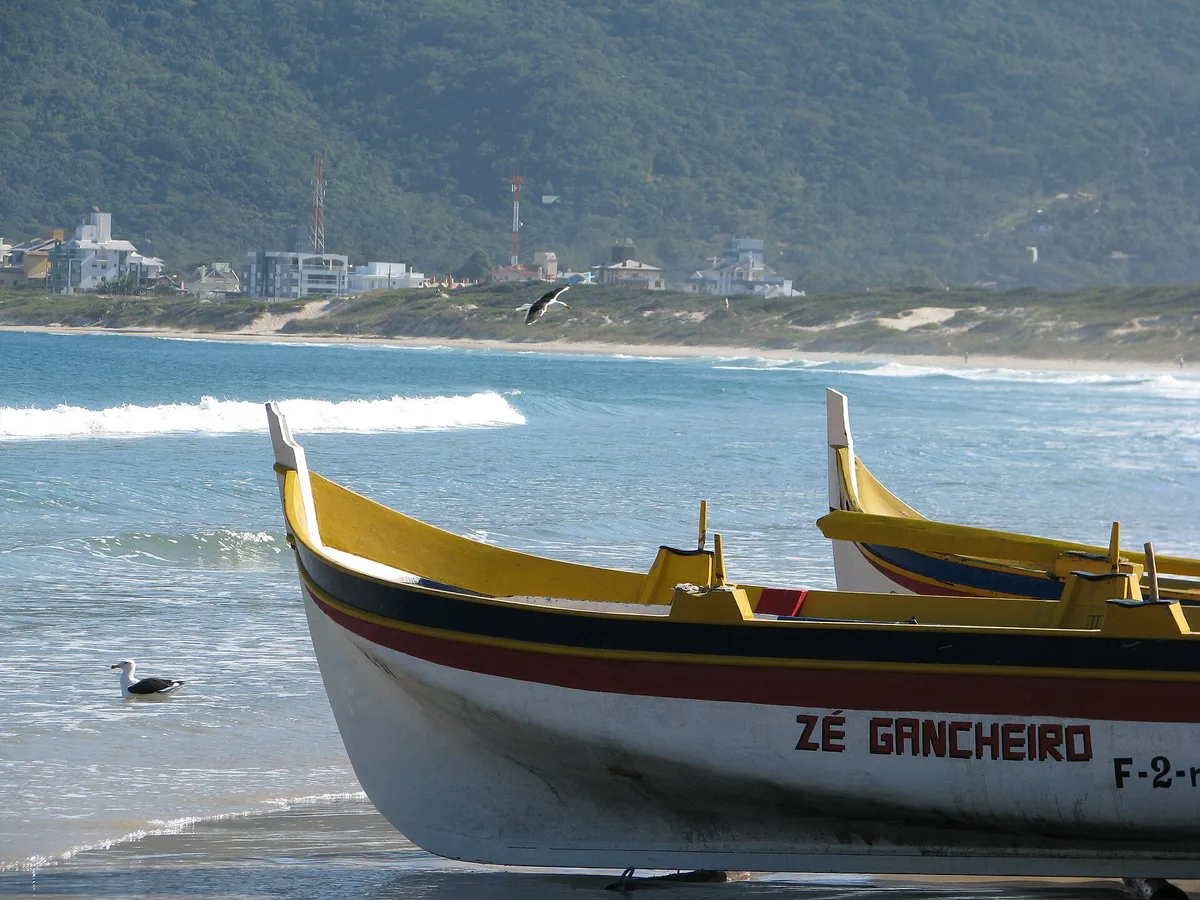 Pântano do Sul Beach, Florianópolis, Brazilian Atlantic, Brazil — 2
