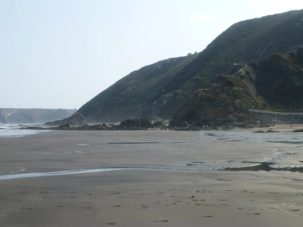 Playa de los Quebrantos, Soto del Barco, Asturias, España — 3