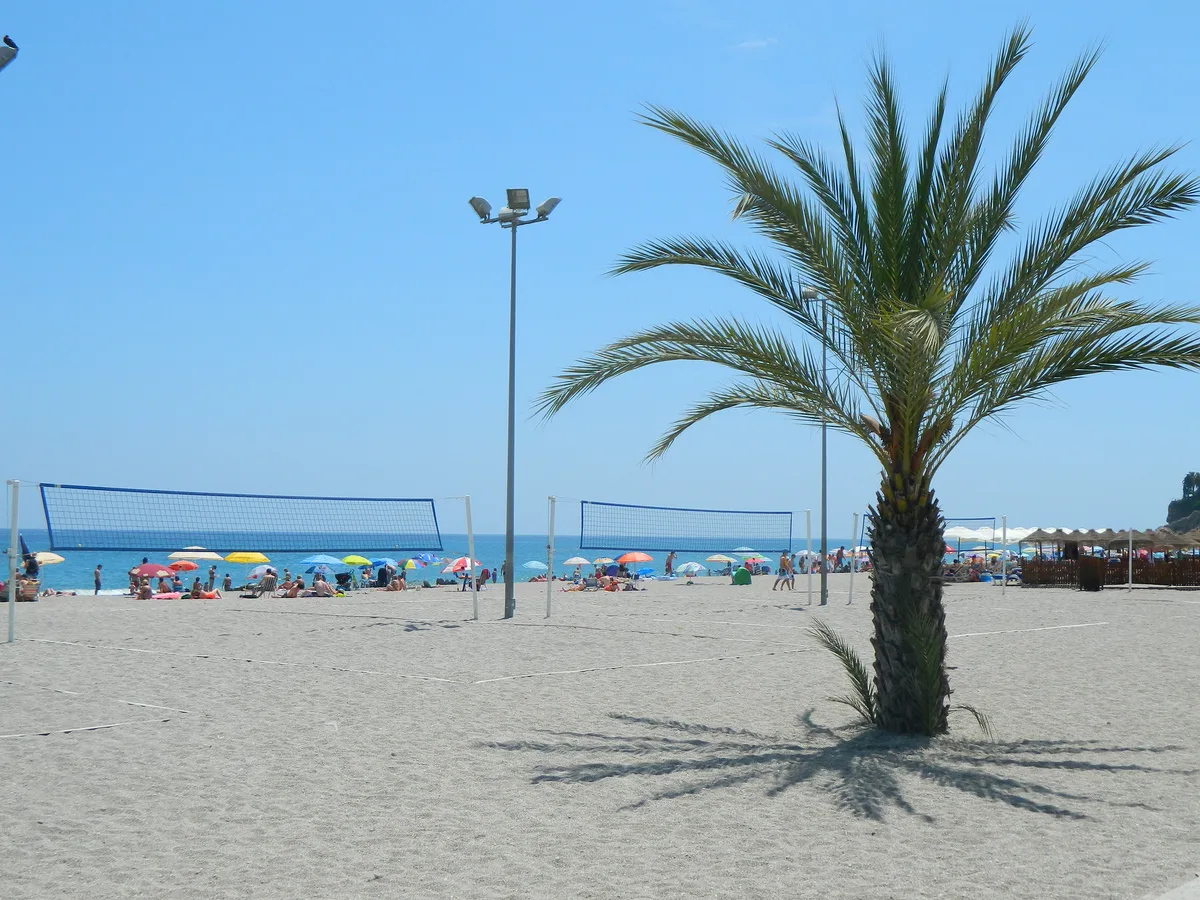 Burriana Beach, Nerja, Andalusia, Spain — 3