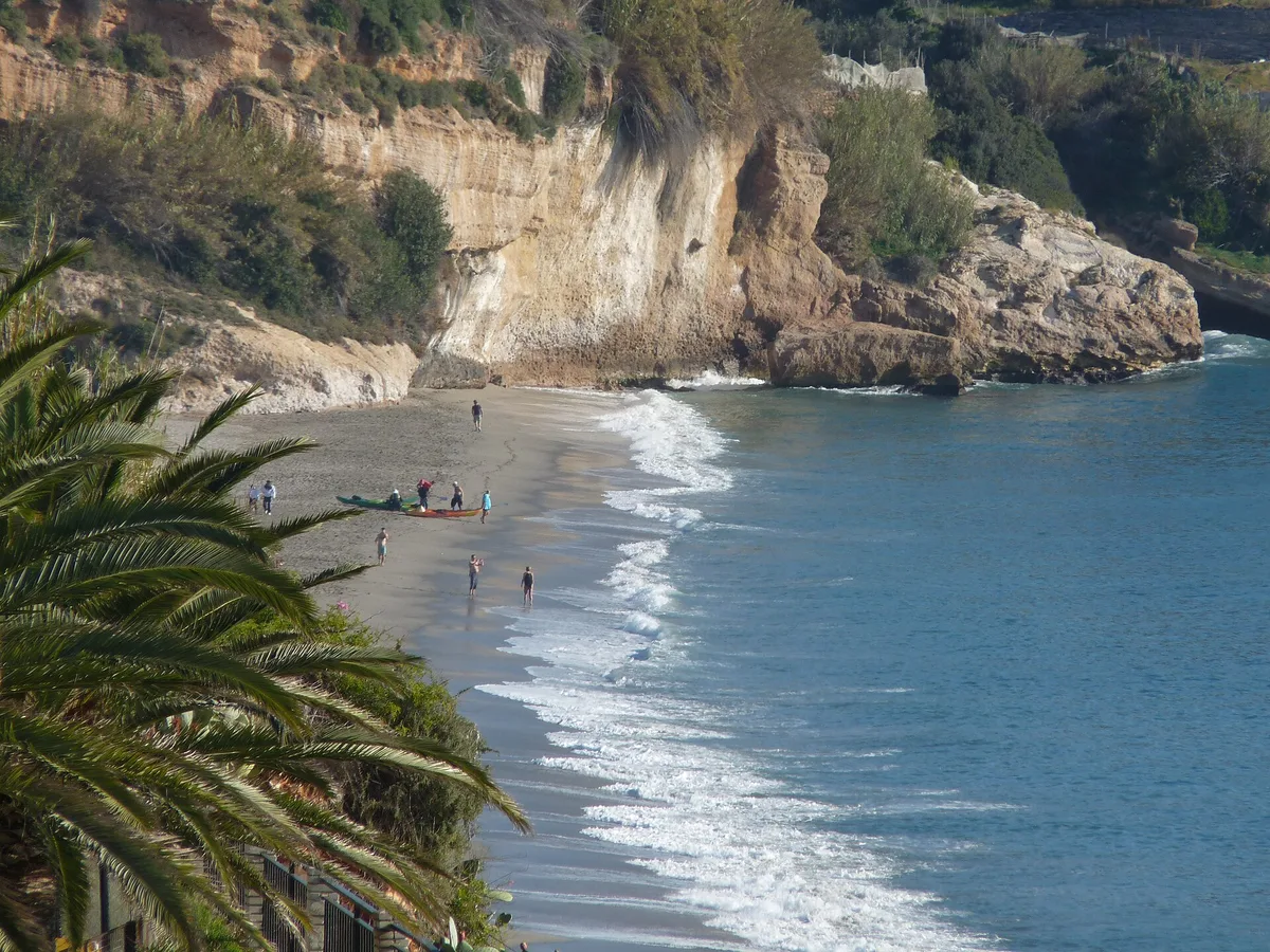 Burriana Beach, Nerja, Andalusia, Spain — 5