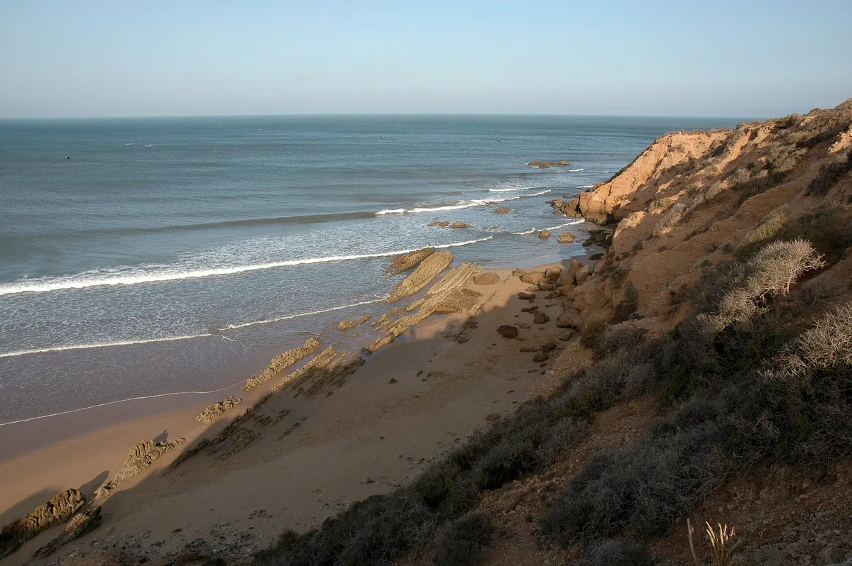 Spiaggia di Tafedna, Tafedna, Moroccan Atlantic, Marocco — 2