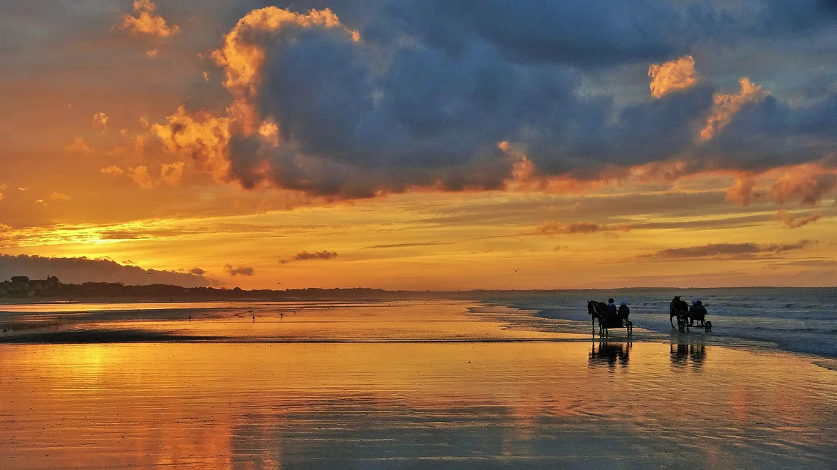 Cabourg-Strand, Cabourg, Normandy, Frankreich — 2