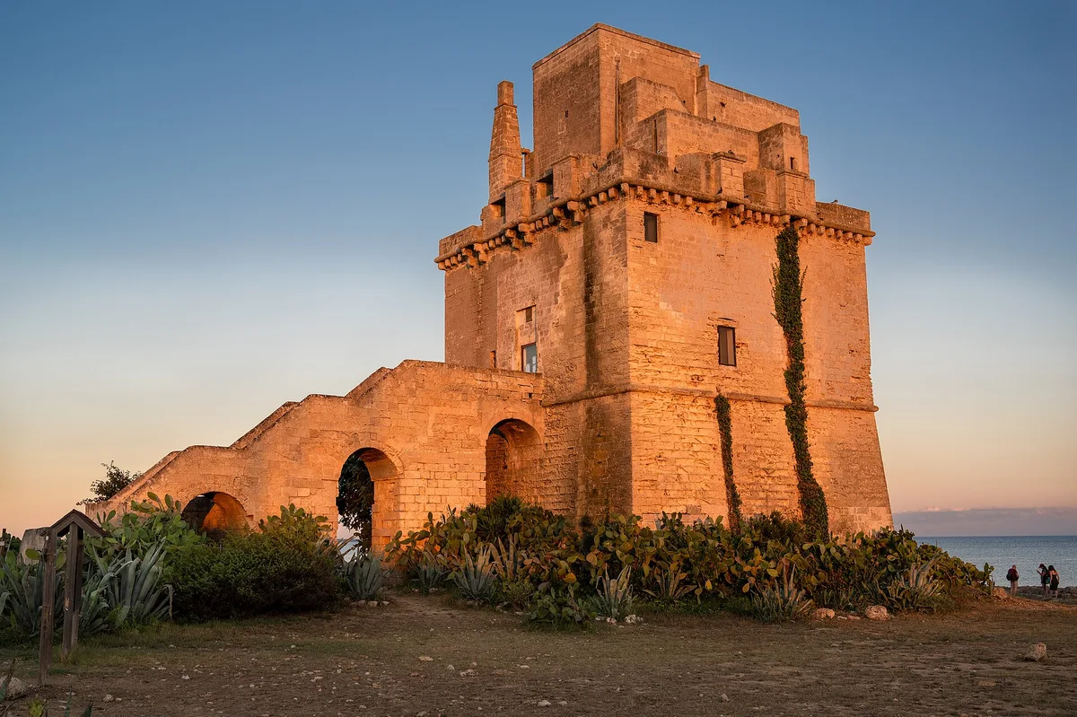 Spiaggia di Torre Colimena, Manduria, Puglia, Italia — 3