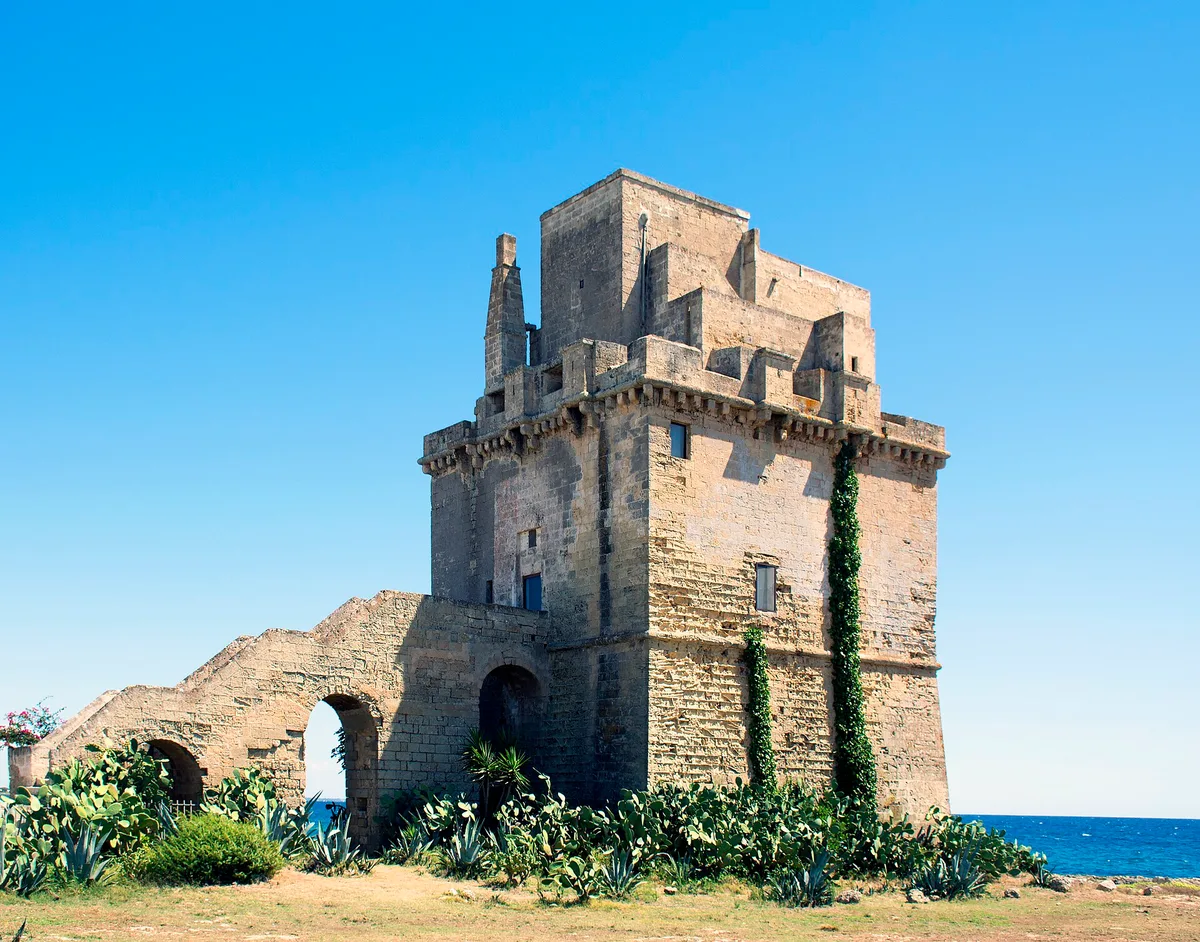 Spiaggia di Torre Colimena, Manduria, Puglia, Italia — 2