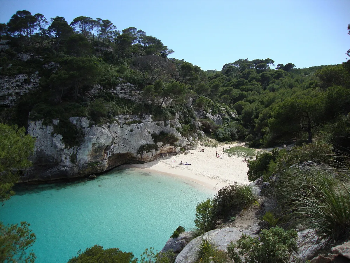 Cala Macarella Beach, Ciutadella de Menorca, Balearic Islands, Spain — 4