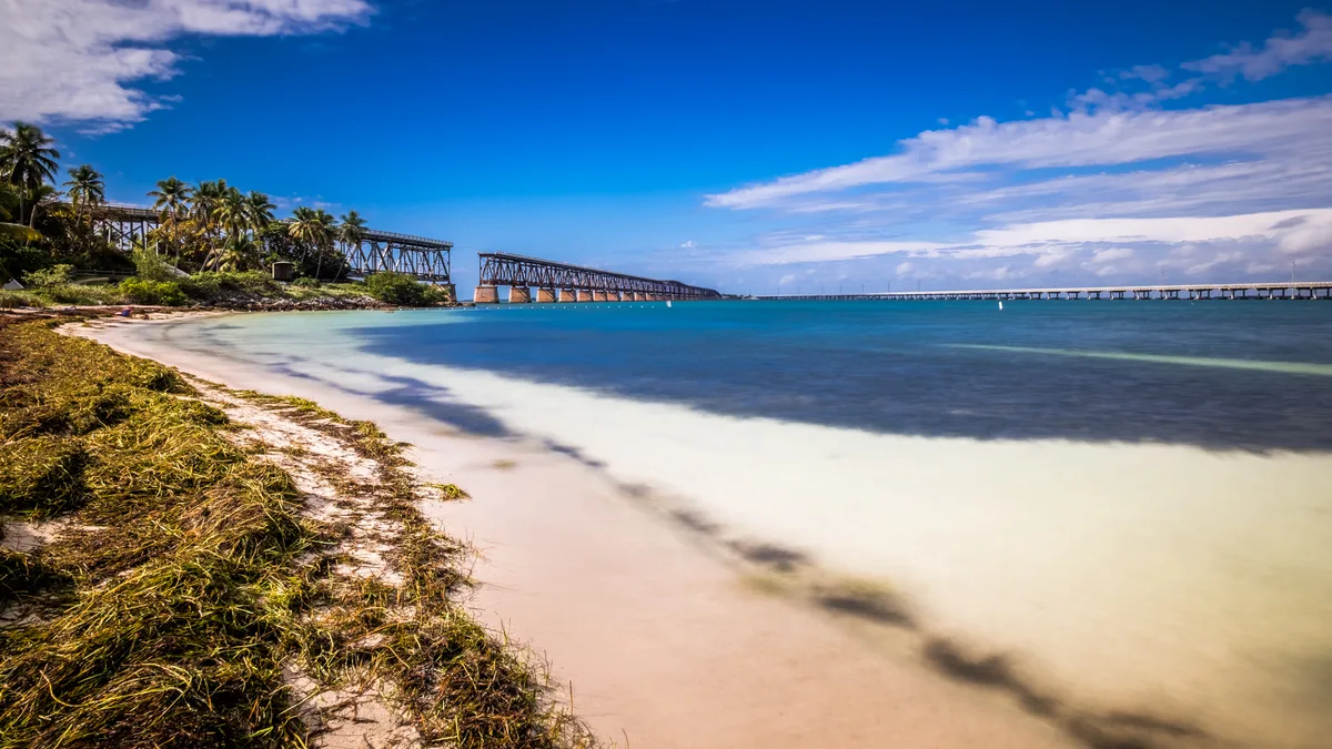 Plage de Calusa, Big Pine Key, Florida Keys, États-Unis