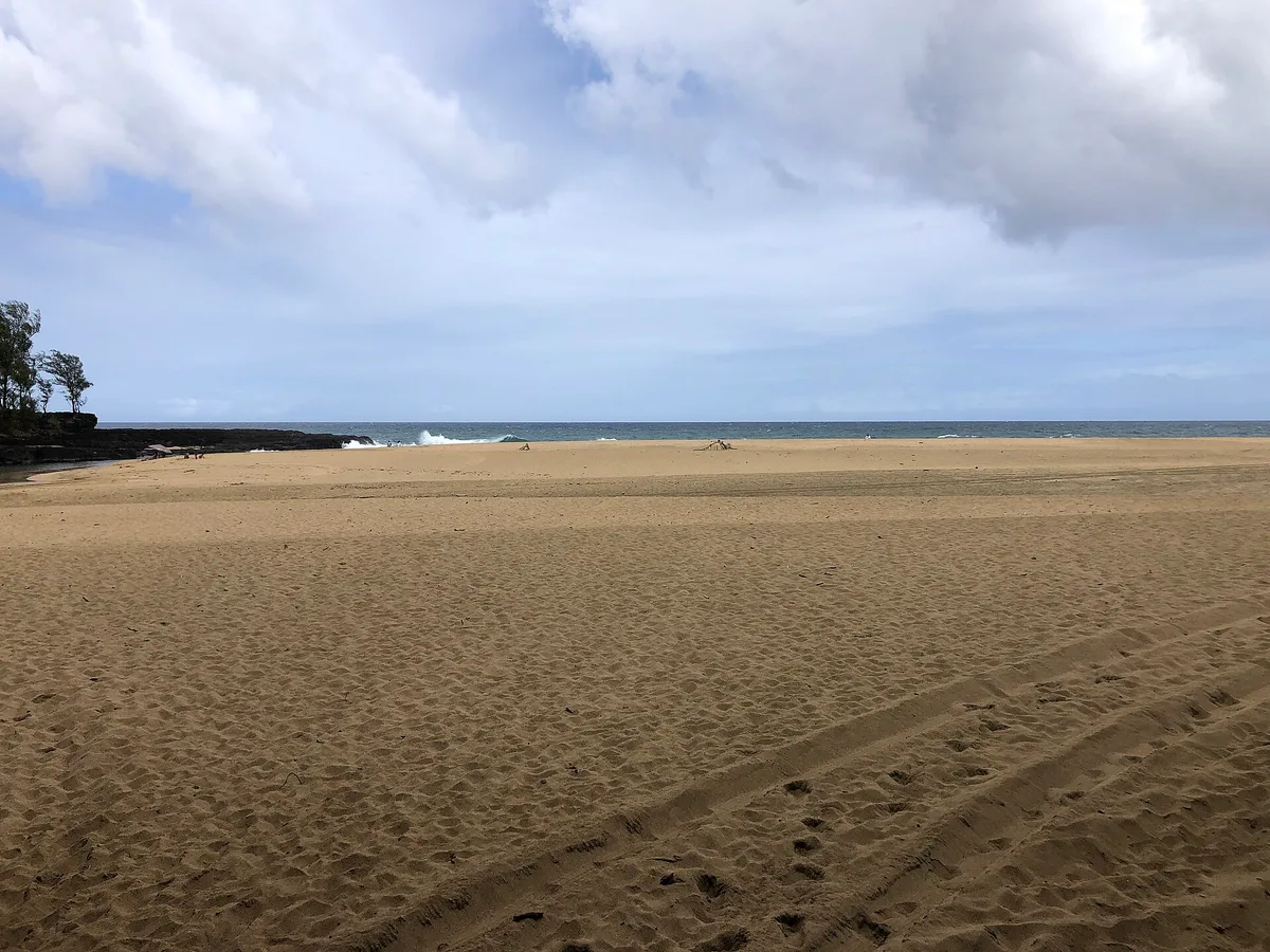 Playa de Lumaha'i, Hanalei, Hawaii, Estados Unidos — 2