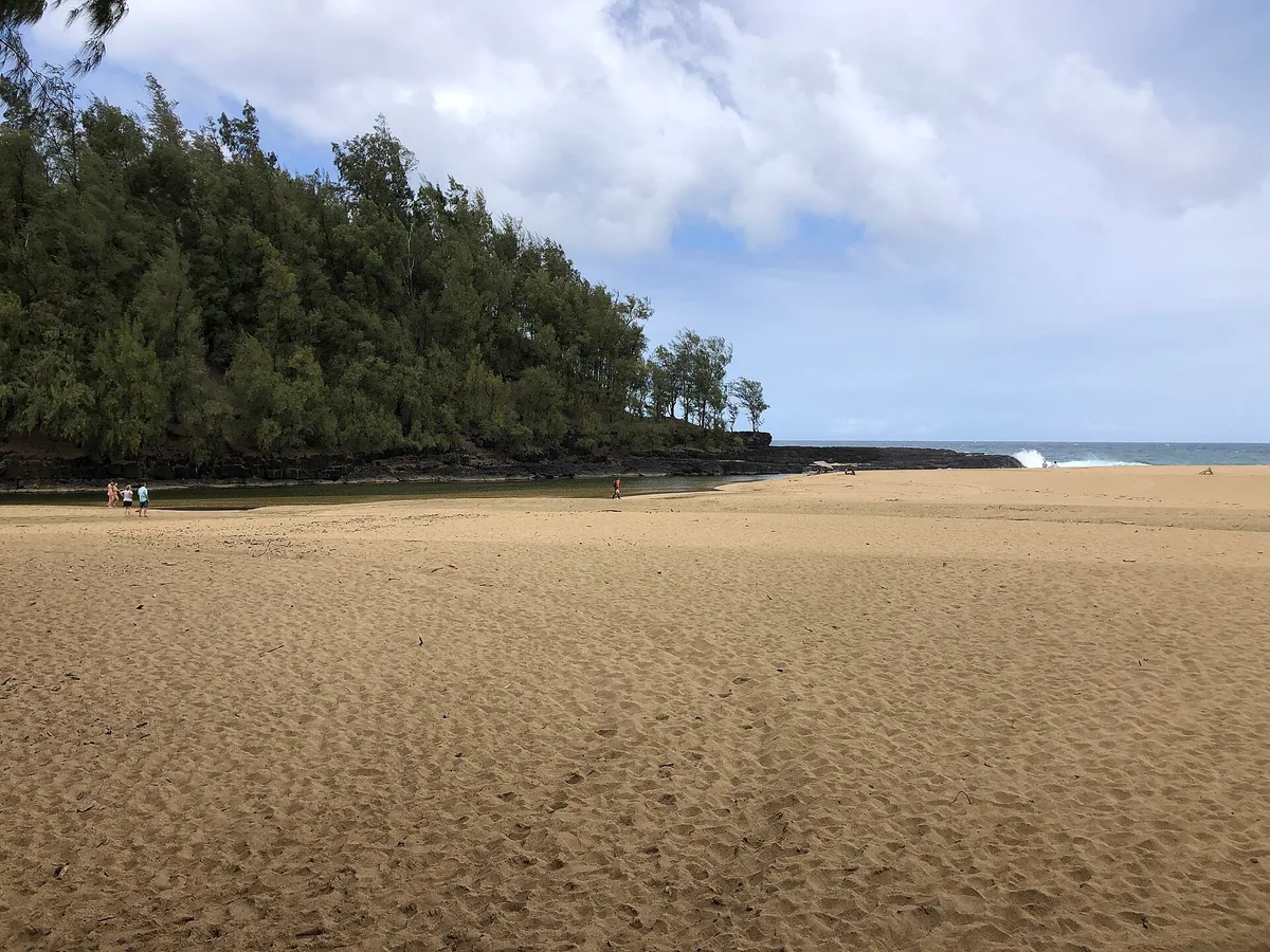 Playa de Lumaha'i, Hanalei, Hawaii, Estados Unidos — 3