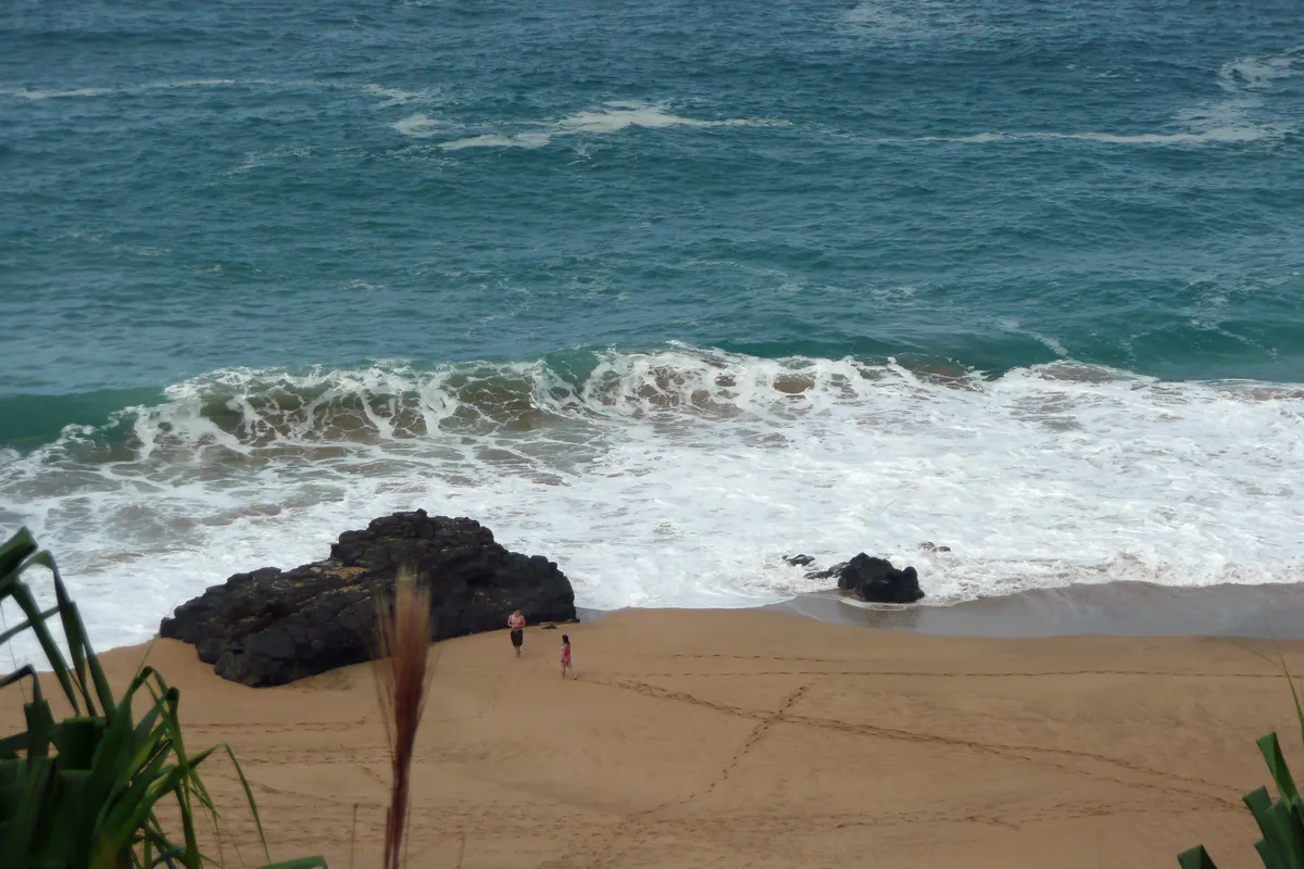 Playa de Lumaha'i, Hanalei, Hawaii, Estados Unidos — 4