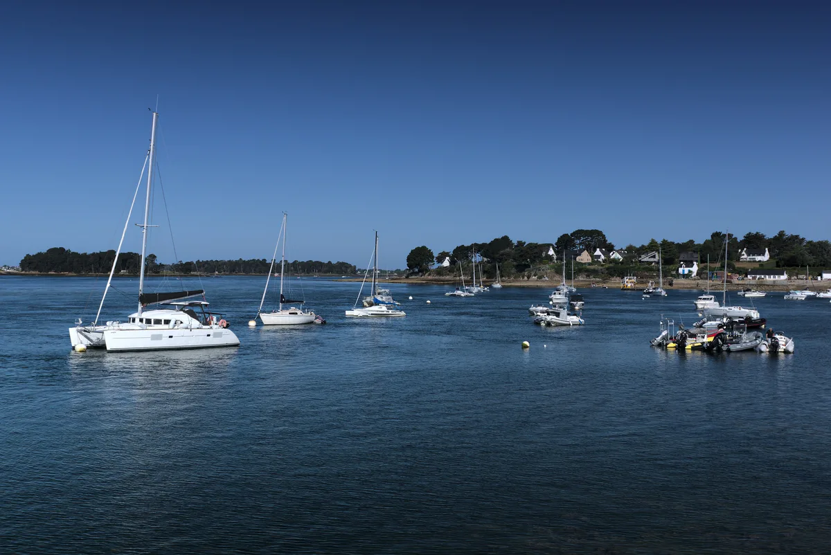 Larmor-Baden Beach, Larmor-Baden, Brittany, France