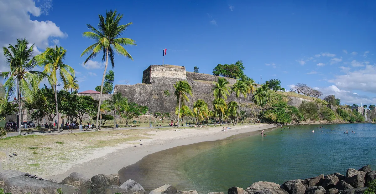 La Française Beach, Fort-de-France, Martinique, France