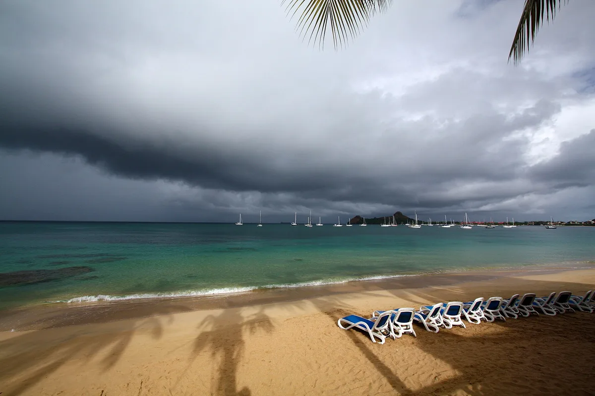 Gros Ilet Beach, Gros Islet, Lesser Antilles, Saint Lucia — 2