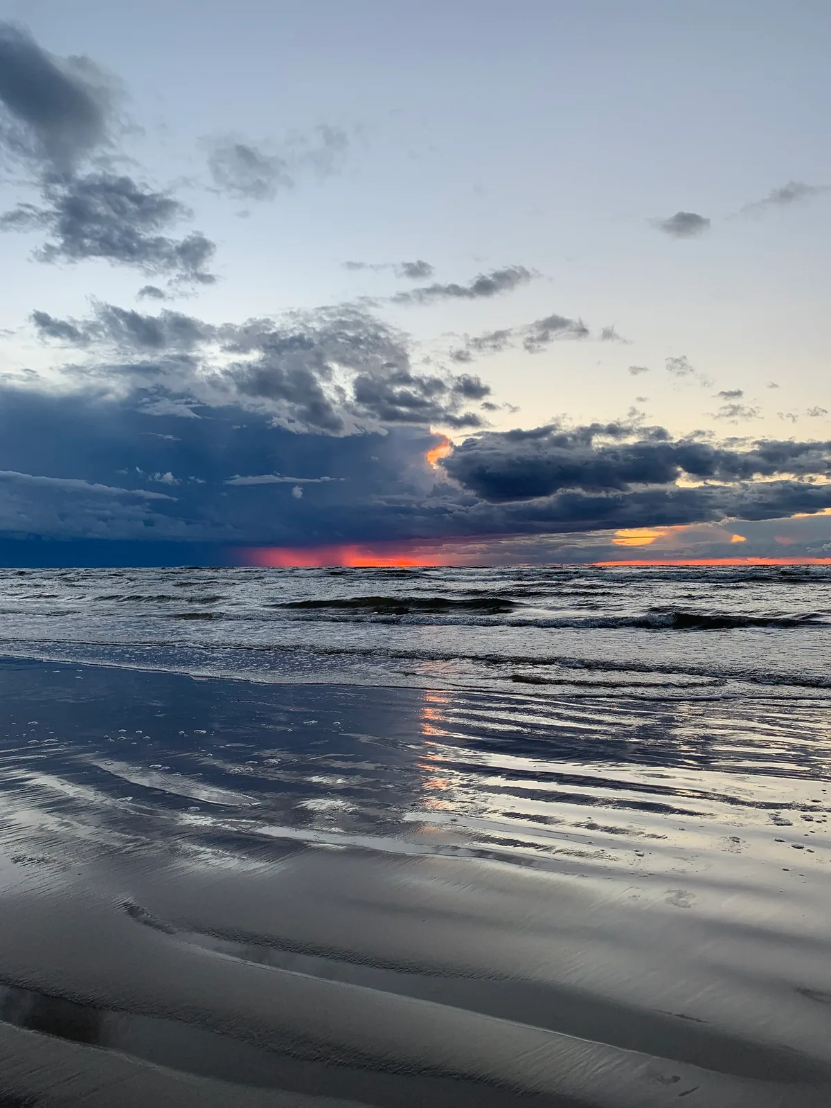 Pumpuri-strand, Jūrmala, Baltic Sea Coast, Latvia — 2