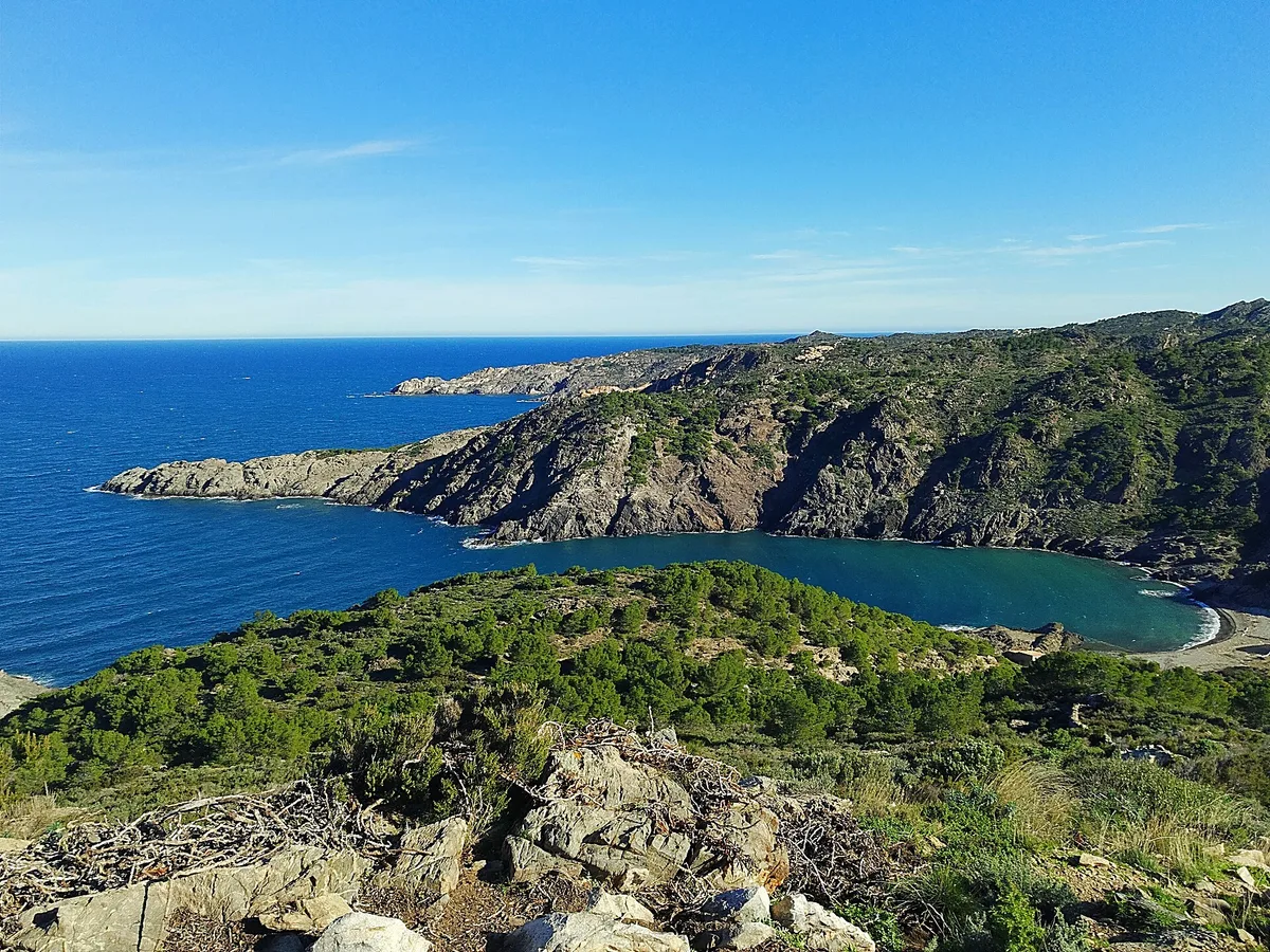 Cala Taballera Beach, El Port de la Selva, Catalonia, Spain — 2