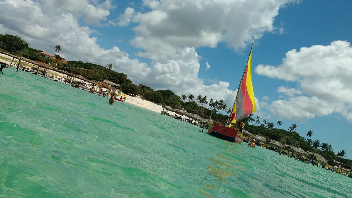Playa de la Lagoa Azul, Jijoca de Jericoacoara, Northeast Brazil, Brasil
