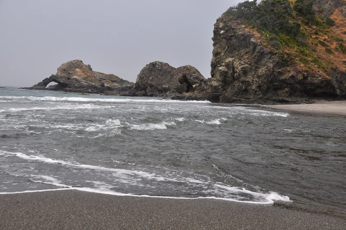 Navarro Beach, Albion, California Coast, United States — 2