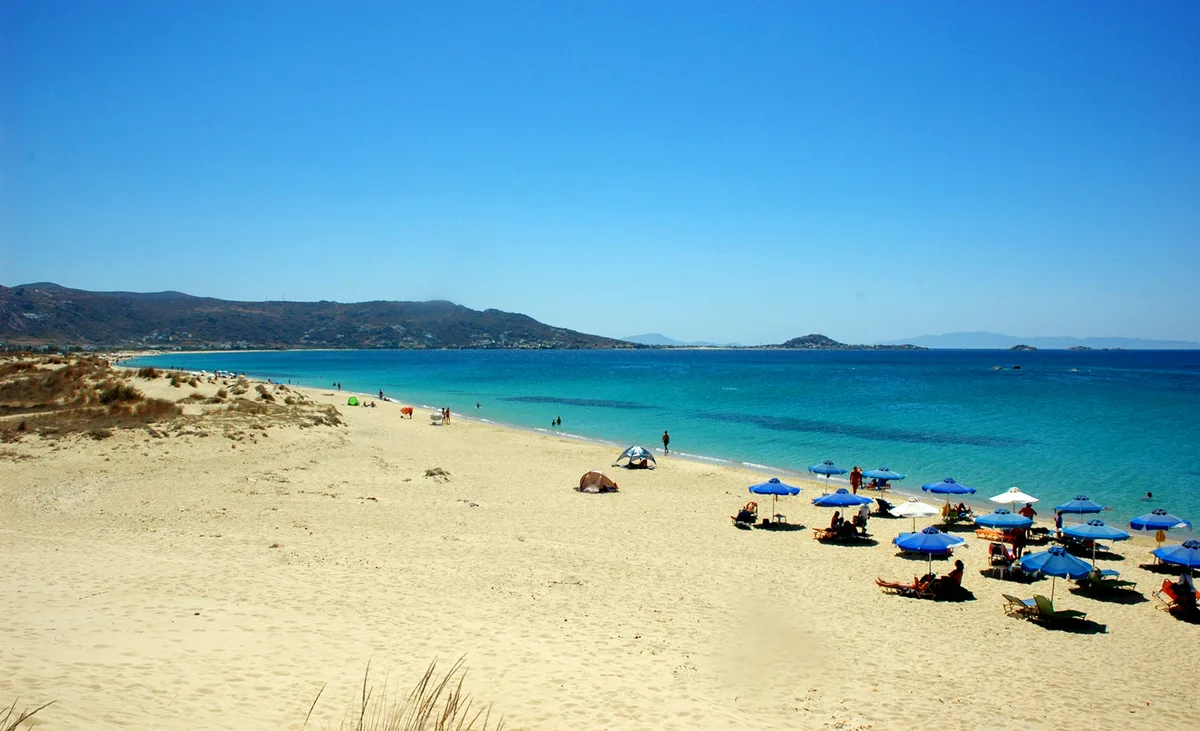 Plaka Beach, Cyclades, Greece — 2