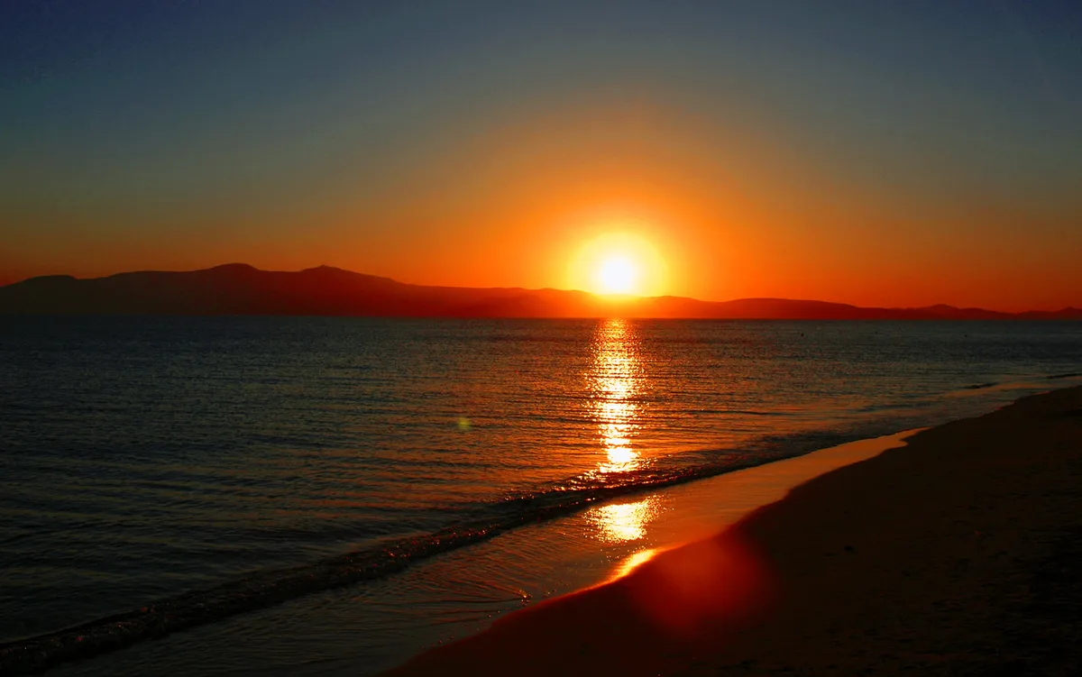Plaka Beach, Cyclades, Greece