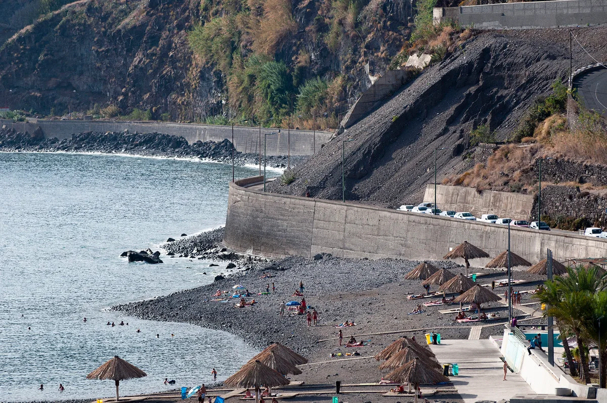 Playa de Ribeira Brava, Ribeira Brava, Madeira Archipelago, Portugal — 5