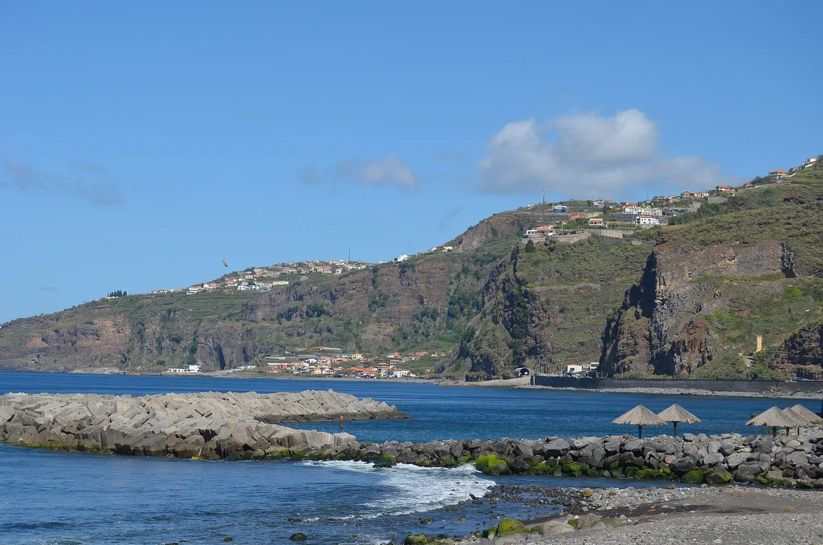Playa de Ribeira Brava, Ribeira Brava, Madeira Archipelago, Portugal