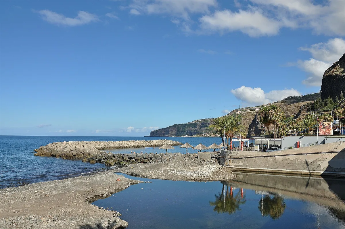 Playa de Ribeira Brava, Ribeira Brava, Madeira Archipelago, Portugal — 2