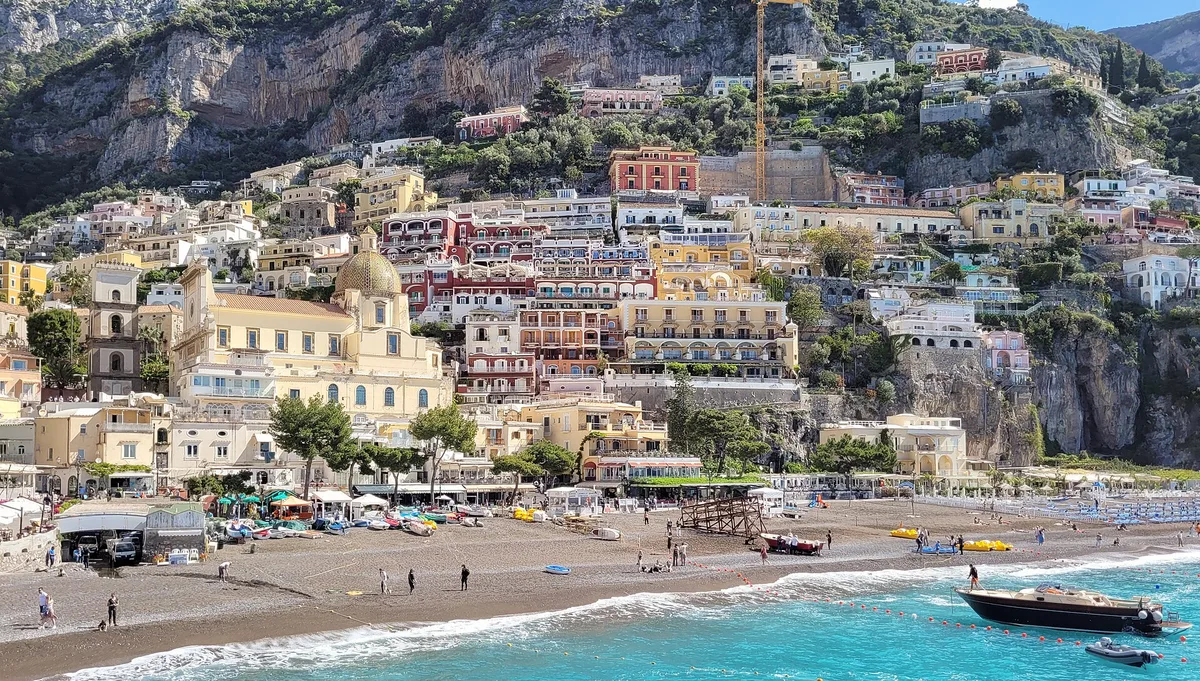 Positano Beach, Positano, Campania, Italy — 4