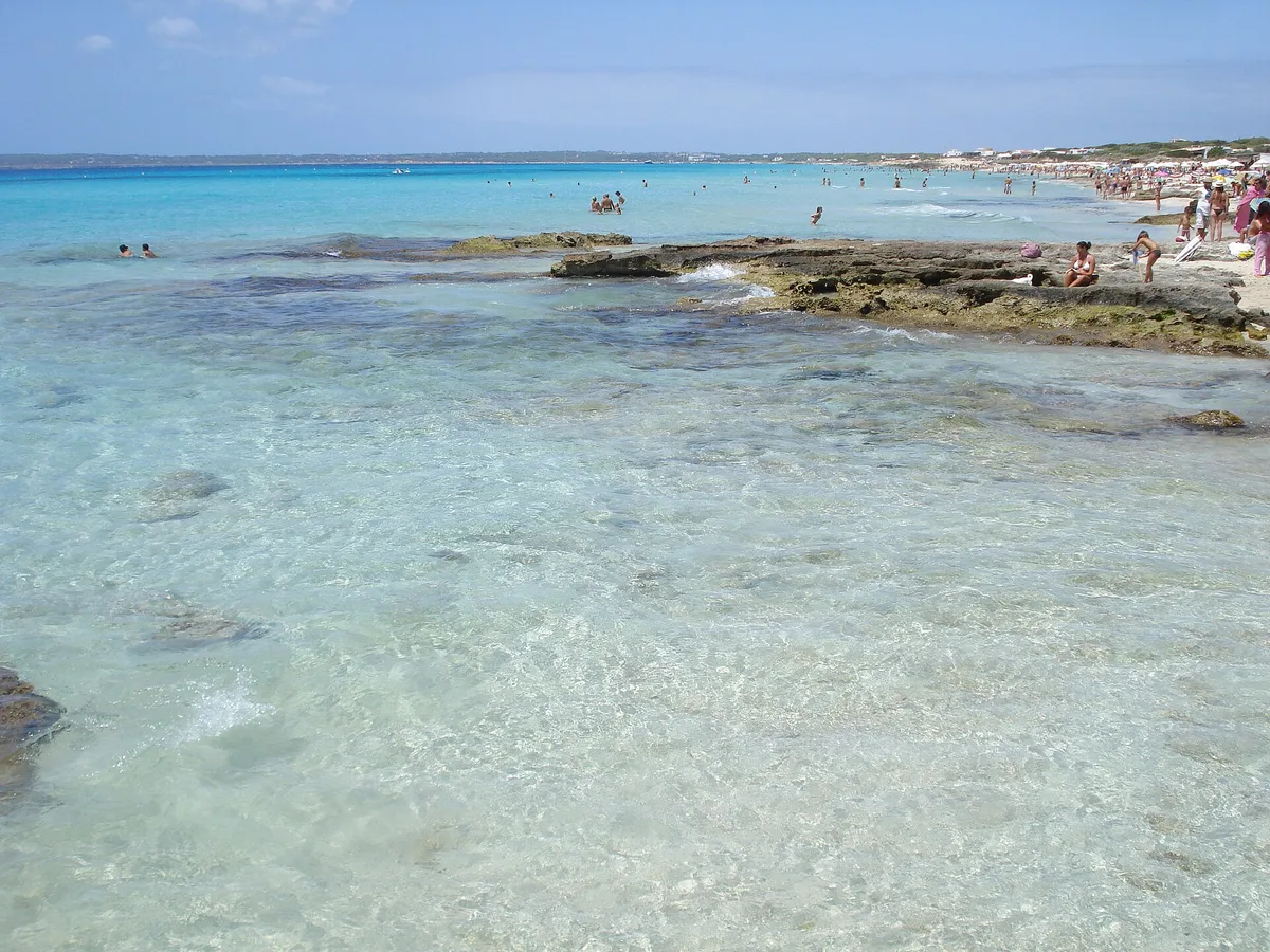 Es Migjorn Beach, Formentera, Illes Balears, Spain — 2