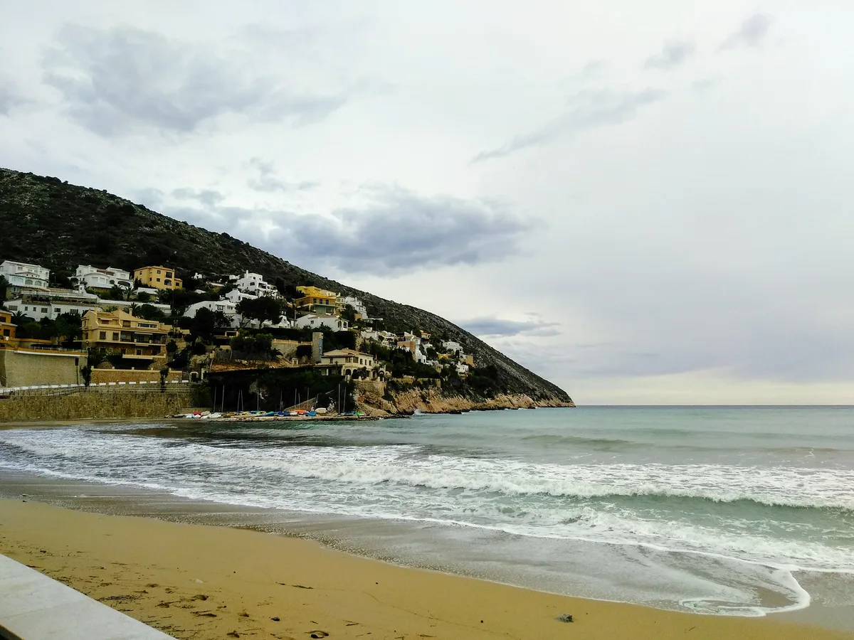 El Portet Beach, Teulada, Valencian Community, Spain — 2