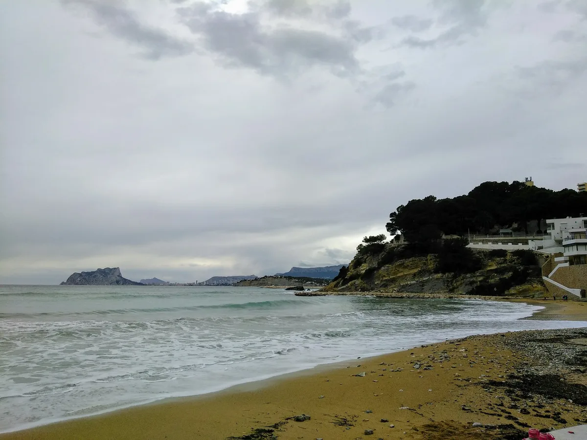 El Portet Beach, Teulada, Valencian Community, Spain