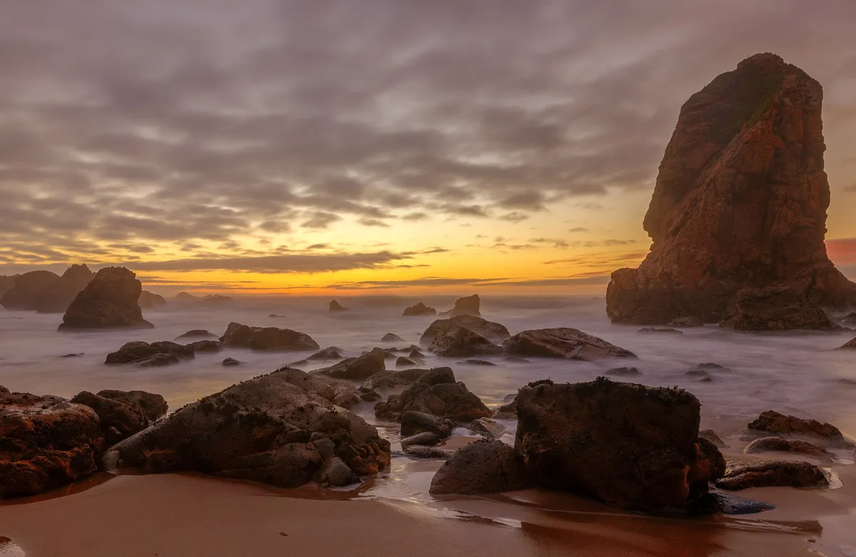 Ursa Beach, Sintra, Portuguese Atlantic, Portugal