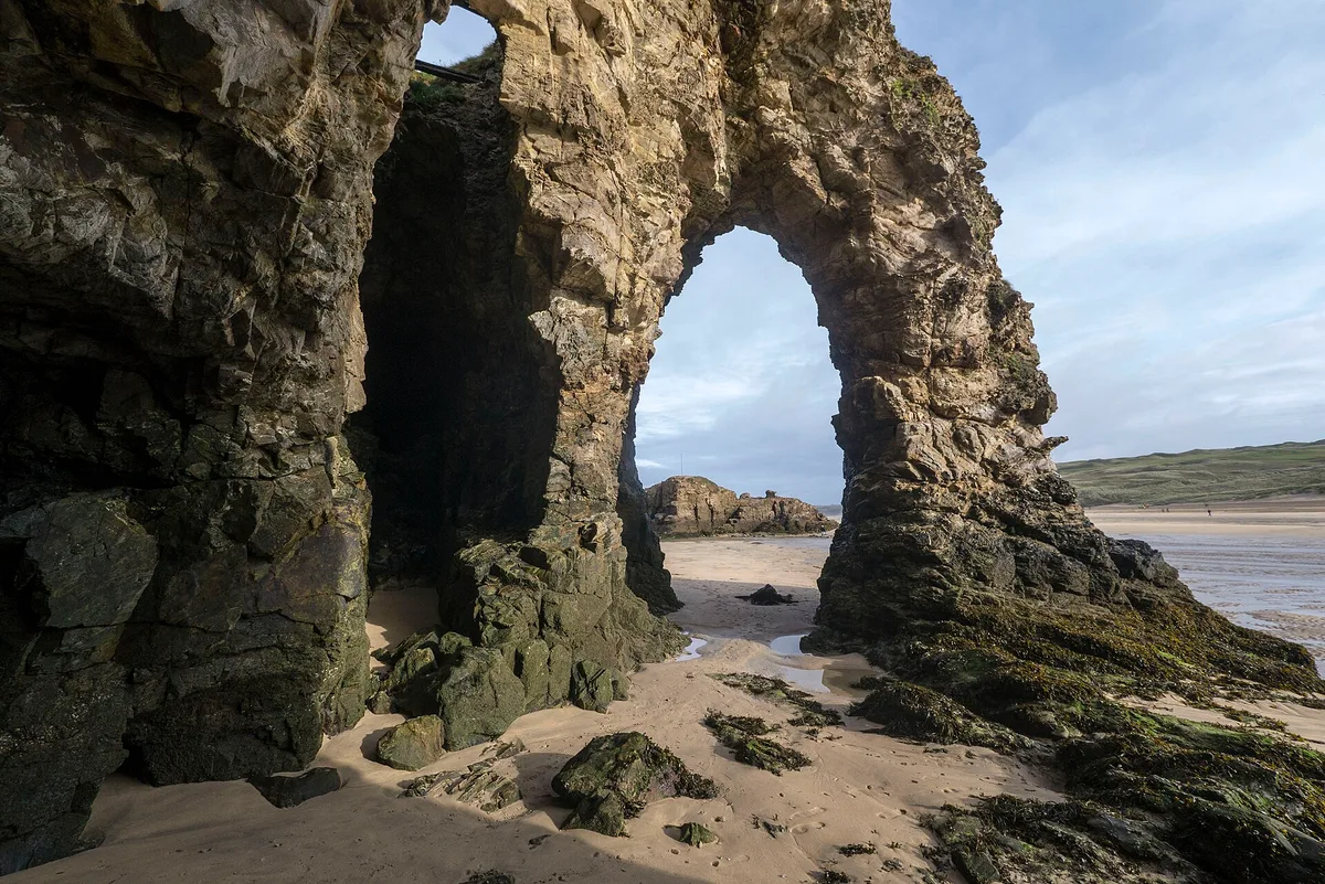Perranporth Beach, Perranzabuloe, British Coast, United Kingdom — 2