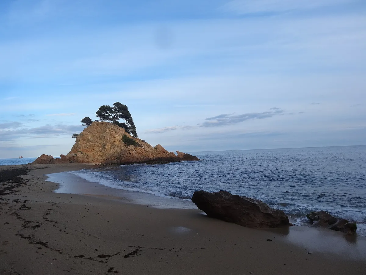 Plage de Cap Roig, Calonge, Catalonia, Espagne — 4