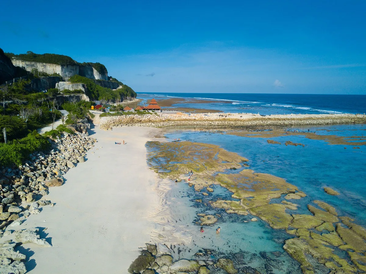 Plage de Melasti, Ungasan, Lesser Sunda Islands, Indonésie — 2