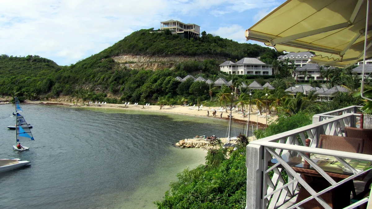 Spiaggia di Nonsuch Bay, Saint Philip, Lesser Antilles, Antigua and Barbuda