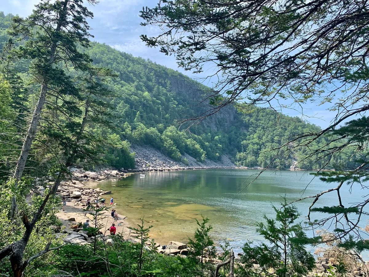 Somes Sound Head Beach, Mount Desert, US Northeast, United States