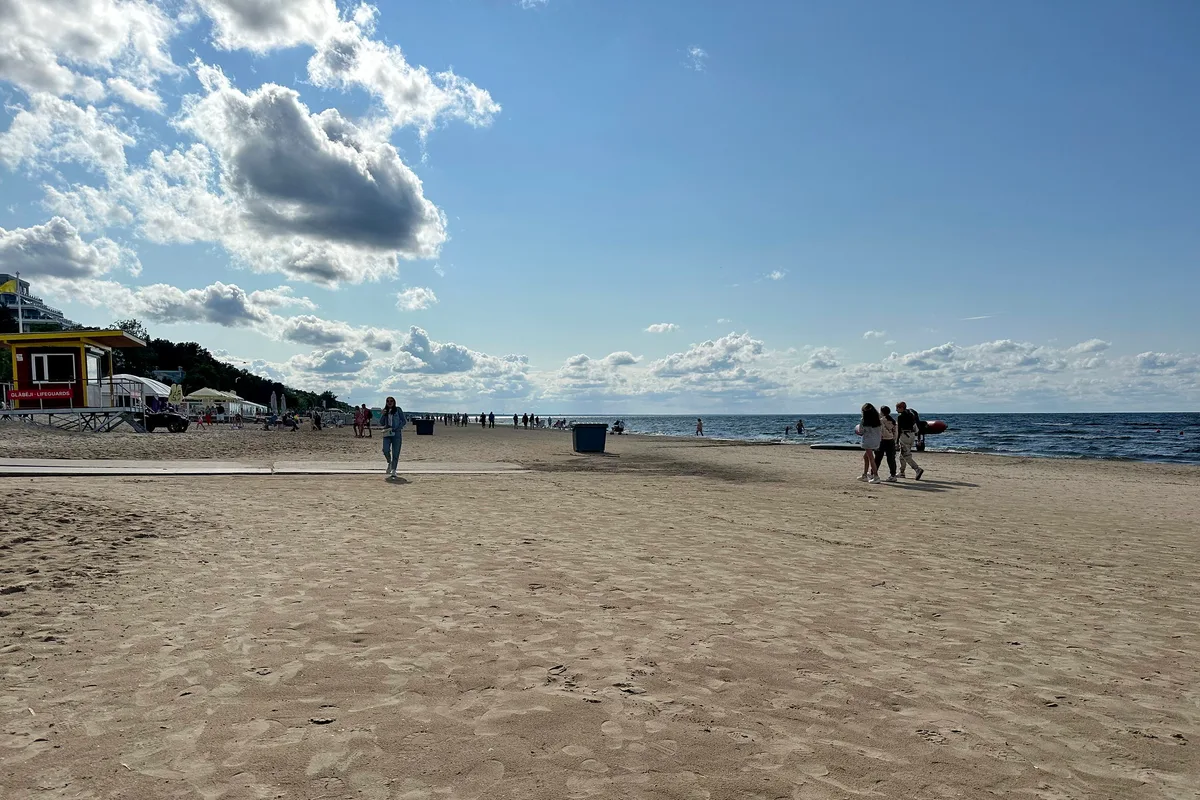 Majori-strand, Jūrmala, Baltic Sea Coast, Latvia — 5