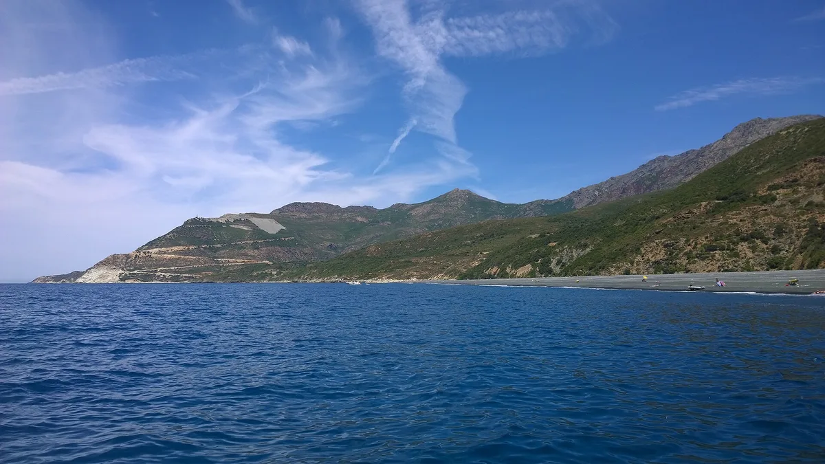 Nonza Beach, Nonza, Corse, France — 2