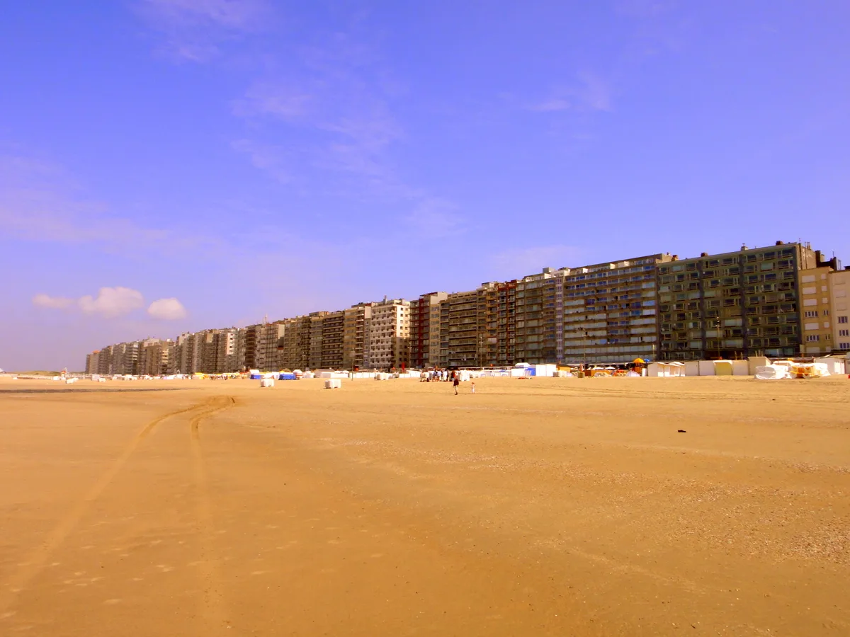 Blankenberge Beach, Blankenberge, North Sea Coast, Belgium