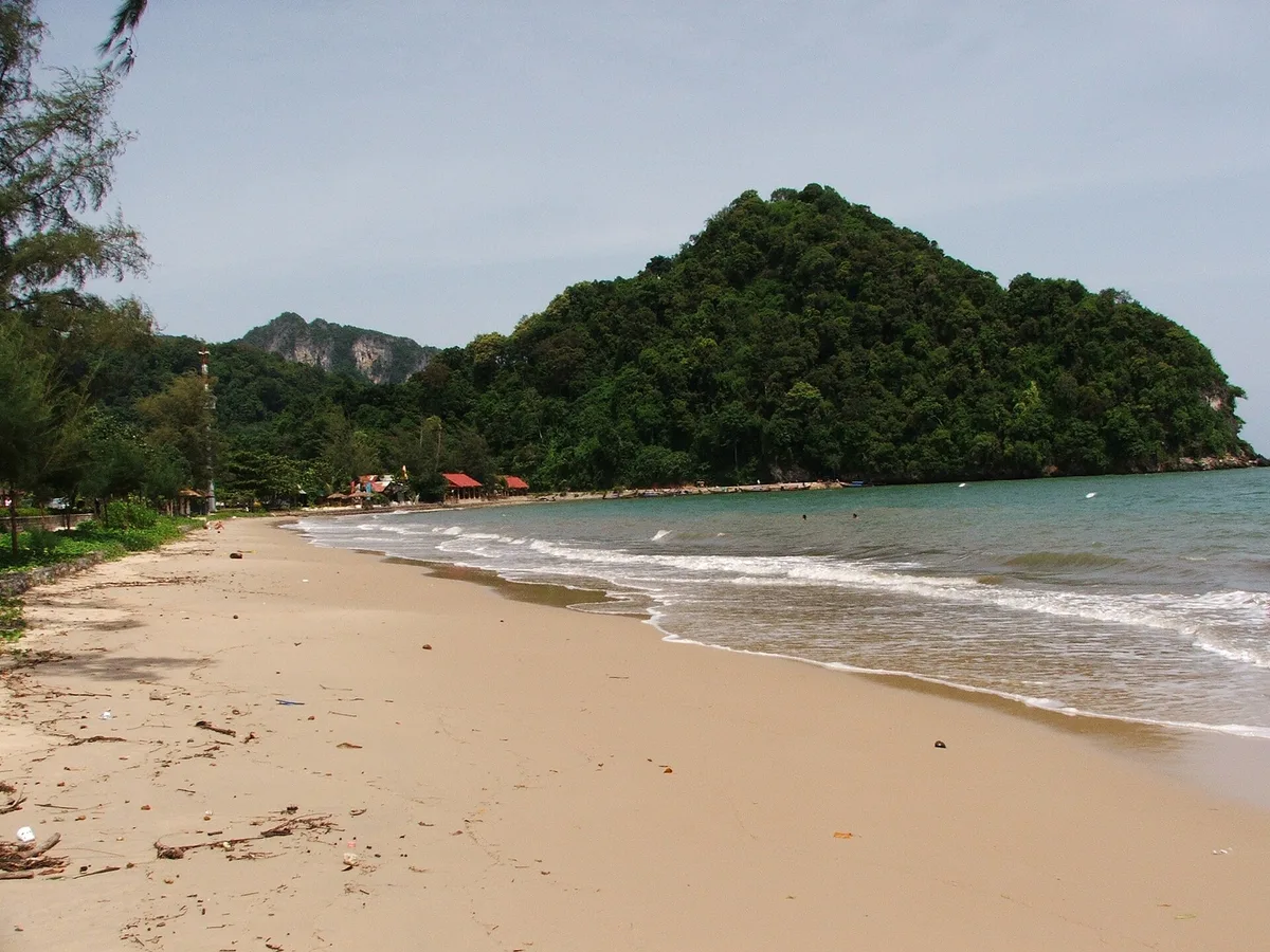 Ao Nam Mao Beach, Ao Nang, Andaman Sea Coast, Thailand