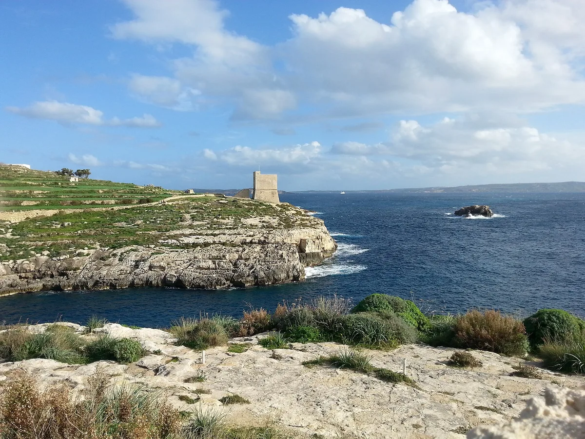Mġarr ix-Xini-Strand, Xewkija, Maltese Islands, Malta — 6