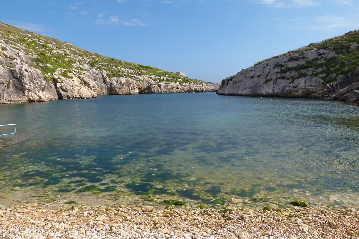 Mġarr ix-Xini-Strand, Xewkija, Maltese Islands, Malta — 2