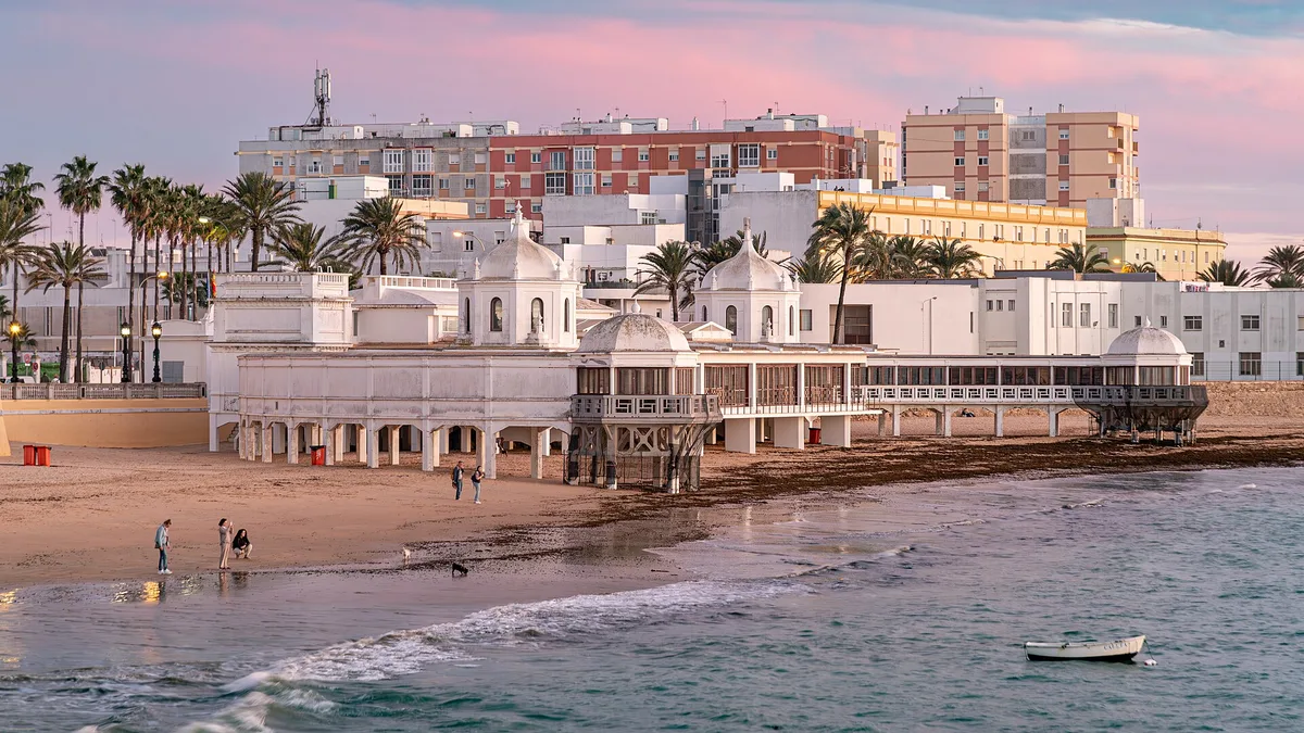 La Caleta Beach, Cádiz, Andalusia, Spain — 2