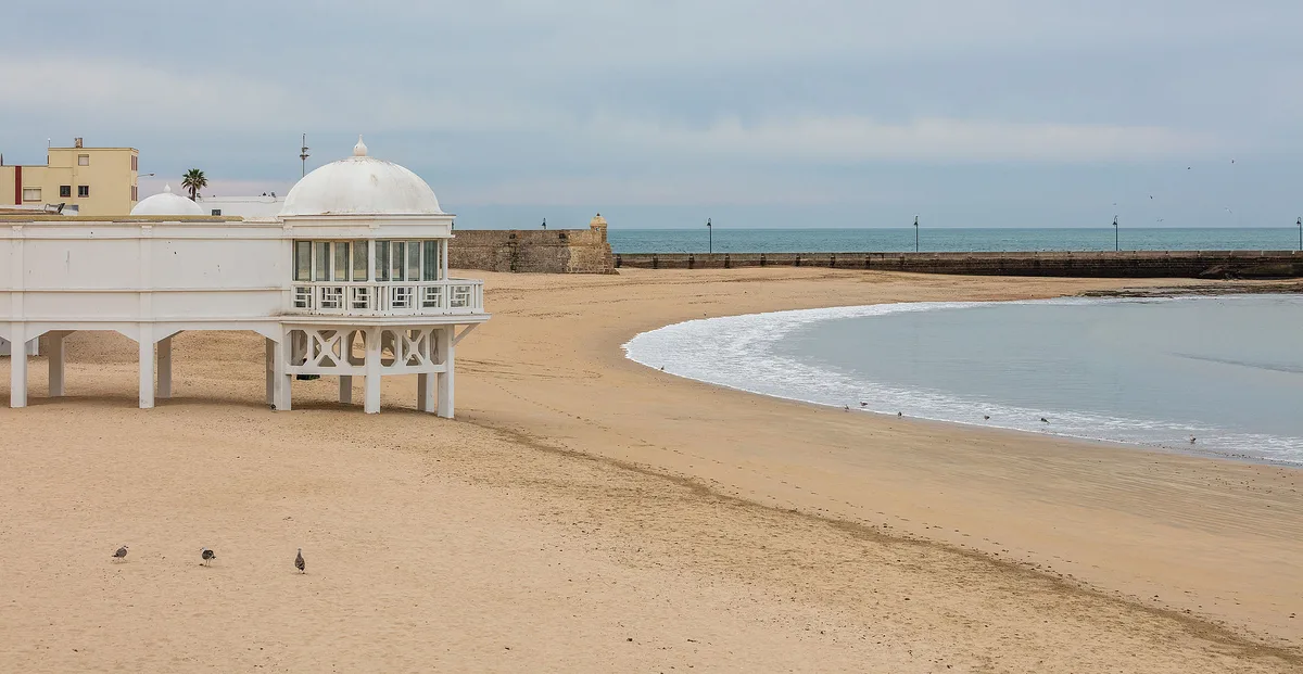 La Caleta Beach, Cádiz, Andalusia, Spain — 3