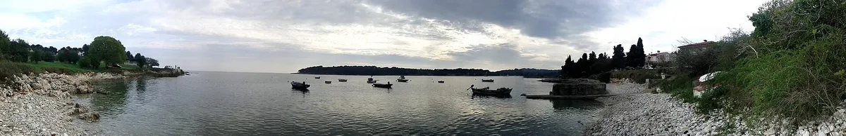 Playa de Stoja, Pula, Istria, Croacia — 2