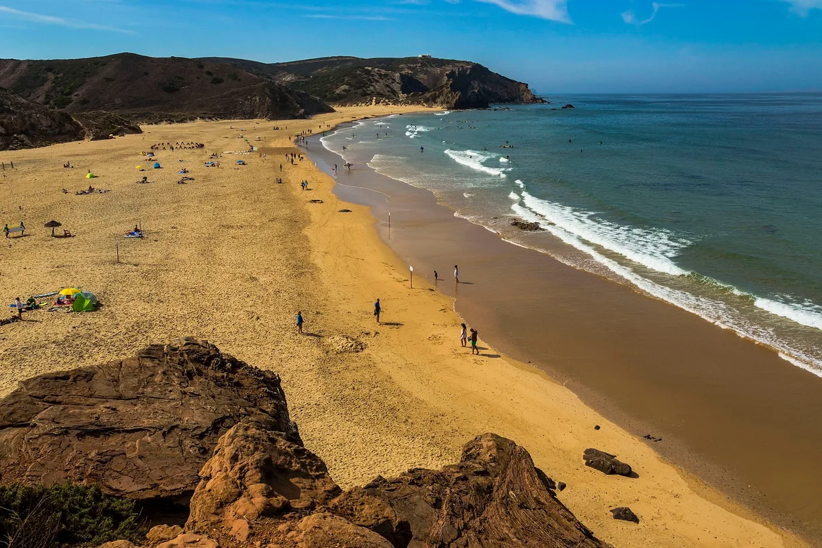Amado Beach, Aljezur, Portuguese Atlantic, Portugal — 4