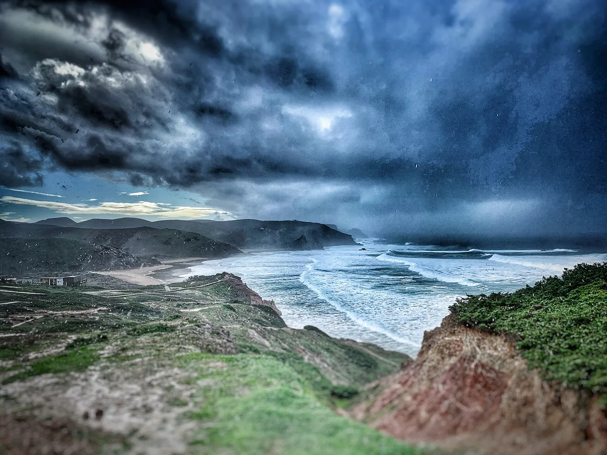 Amado Beach, Aljezur, Portuguese Atlantic, Portugal